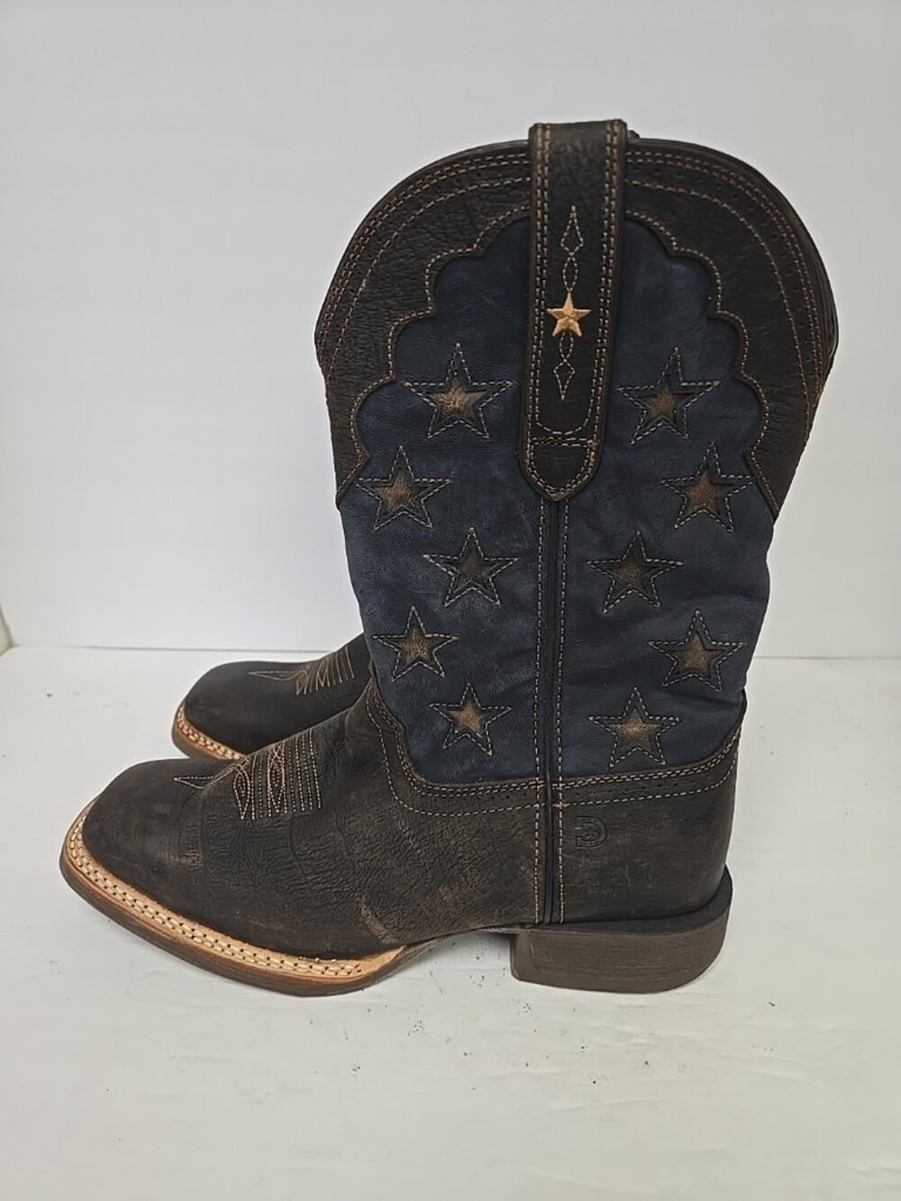Durango Men's DDB0303 Rebel Pro Vintage Flag Western Boot Brown Size 10W - Picture 5 of 7